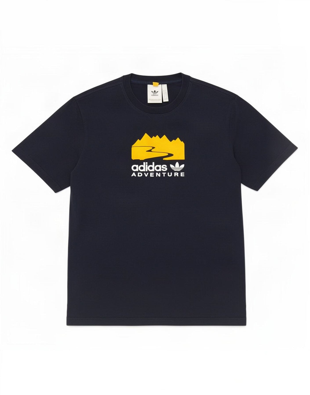 Ανδρικό γραφικό T-Shirt Adidas Top Small Navy Blue