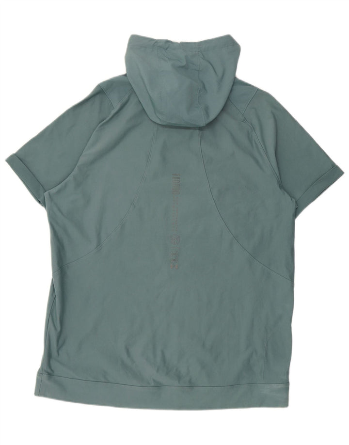 Under Armour Ανδρική φόρμα πουλόβερ με κουκούλα Top Large Τιρκουάζ Elastane