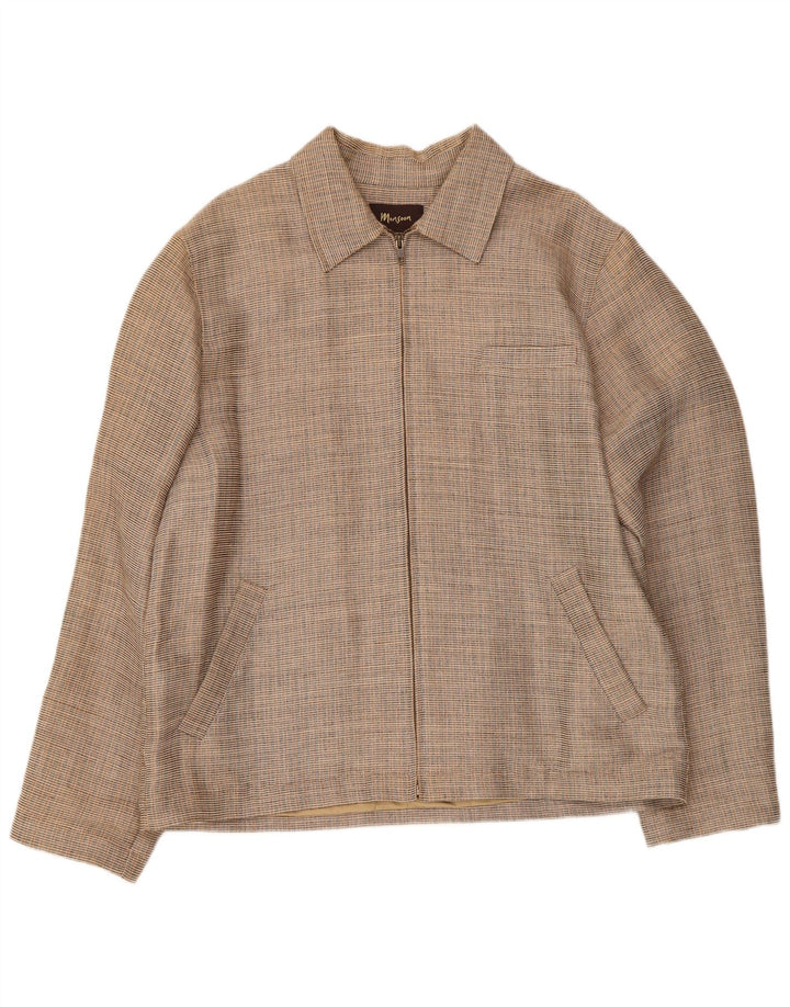 Ανδρικό μπουφάν Monsoon Bomber UK 40 Large Beige Check