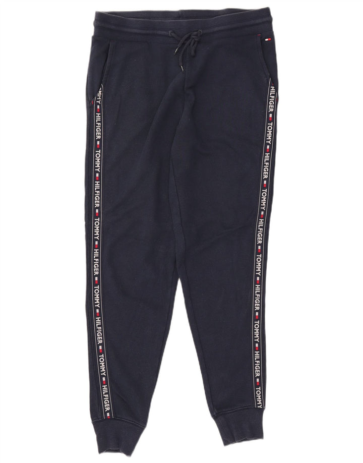 TOMMY HILFIGER Ανδρικά γραφικά αθλητικά παντελόνια Joggers Medium Navy Blue