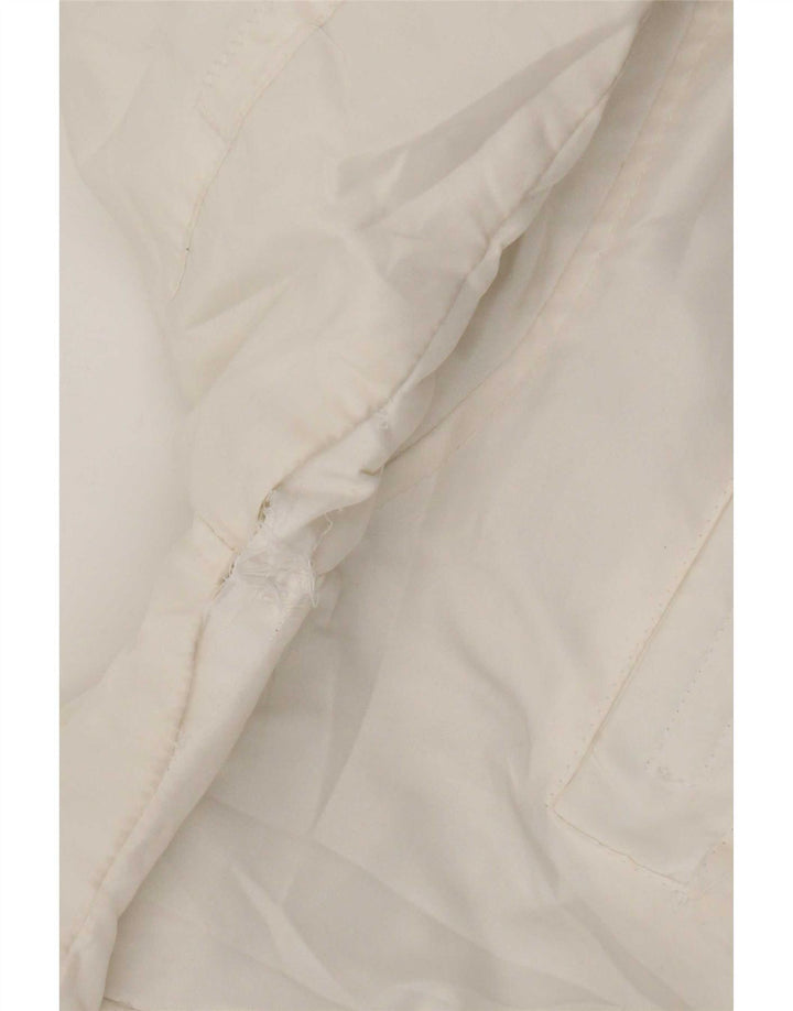 Jack & Jones Ανδρικό μπουφάν με κουκούλα Bomber UK 38 Medium White Polyester