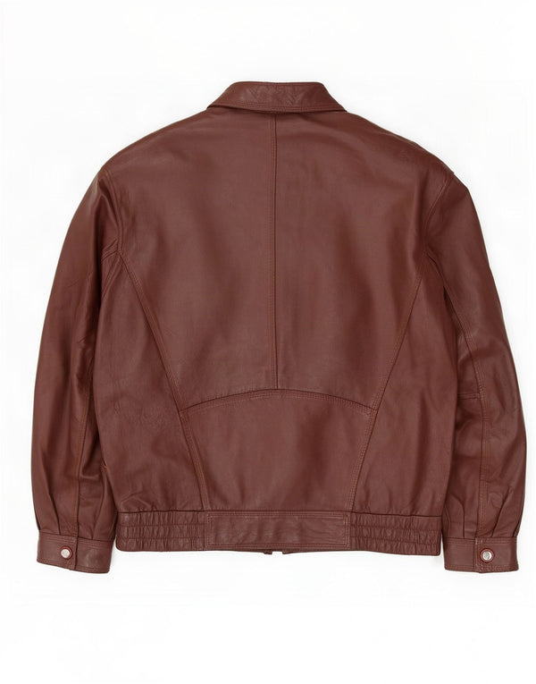 Roger Kent Ανδρικό Δερμάτινο Μπουφάν UK 40 Large Brown
