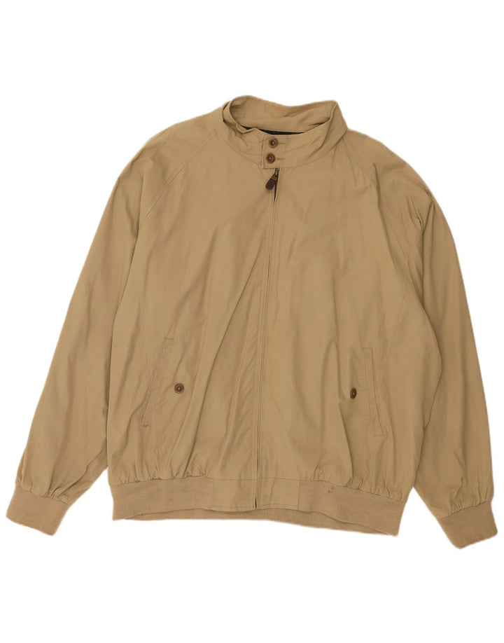 Orvis Ανδρικό Bomber Jacket UK 42 XL Beige Nylon