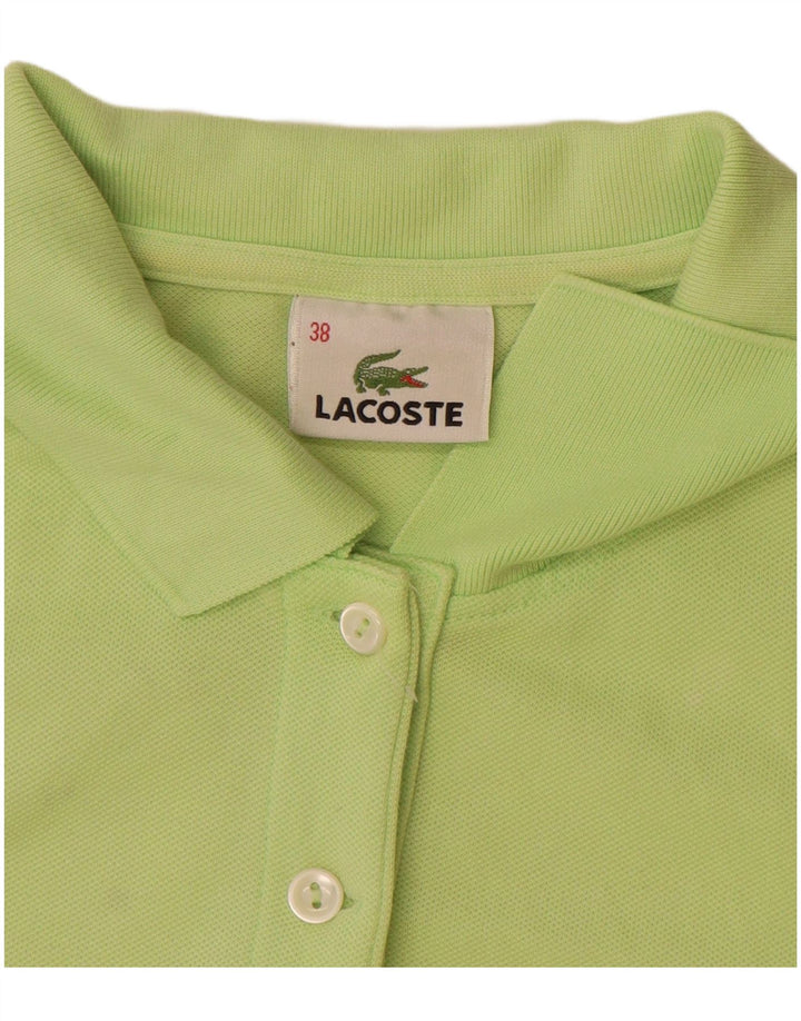 Γυναικείο πουκάμισο Polo Lacoste Μέγεθος 38 Μεσαίο πράσινο βαμβακερό
