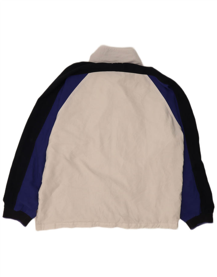 Ανδρική φόρμα Sergio Tacchini Top Jacket XL White Colourblock