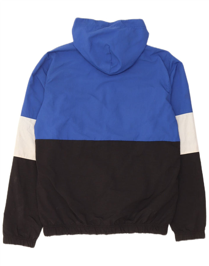 Champion Γυναικεία φόρμα φόρμας γραφικών Top Jacket UK 10 Small Blue Colourblock