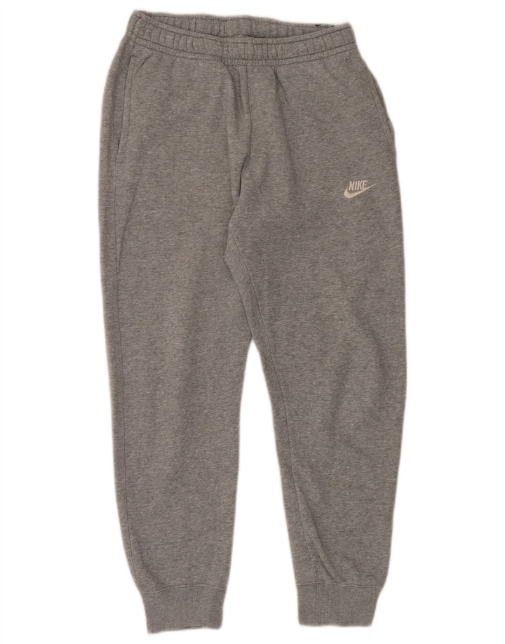 Γυναικεία αθλητική φόρμα NIKE Παντελόνι Joggers UK 10 Small Grey Cotton