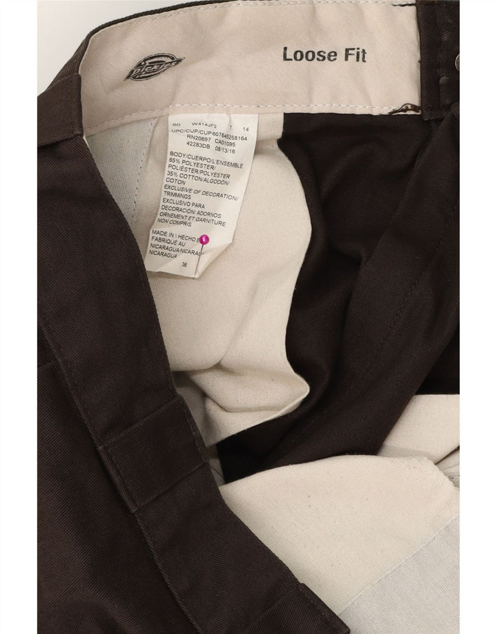 DICKIES Ανδρικό σορτς Chino Loose Fit W36 Μεγάλο καφέ πολυεστέρα