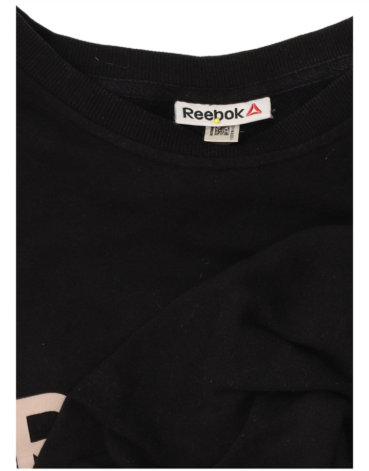 Ανδρικό γραφικό φούτερ Reebok Jumper XL Μαύρο
