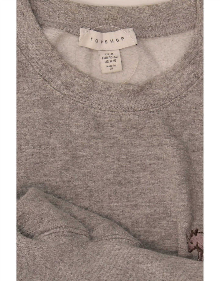 Γυναικείο φούτερ Topshop Jumper UK 14 Medium Grey Flecked