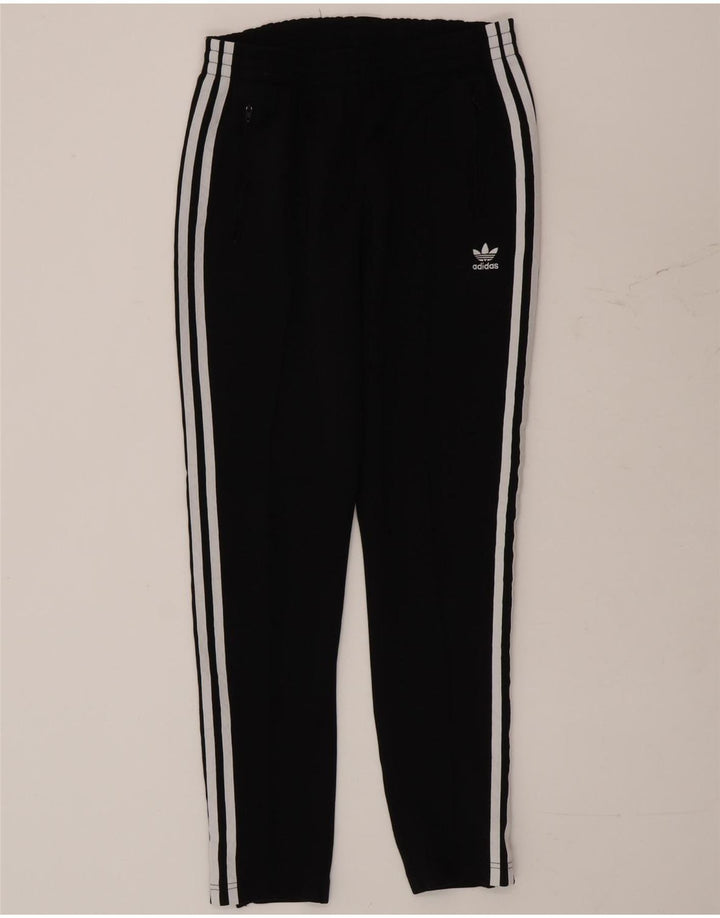 Γυναικεία αθλητική φόρμα Adidas Παντελόνι UK 10 Small Black Polyester