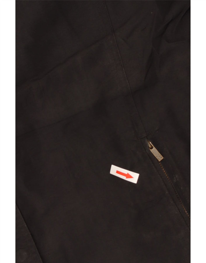 Γυναικείο μπουφάν με κουκούλα Eddie Bauer UK 18 XL μαύρο νάιλον