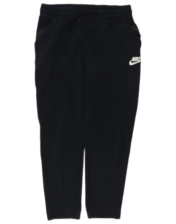 Nike Girls αθλητική φόρμα παντελόνι Joggers 13-14 ετών XL μαύρο βαμβακερό