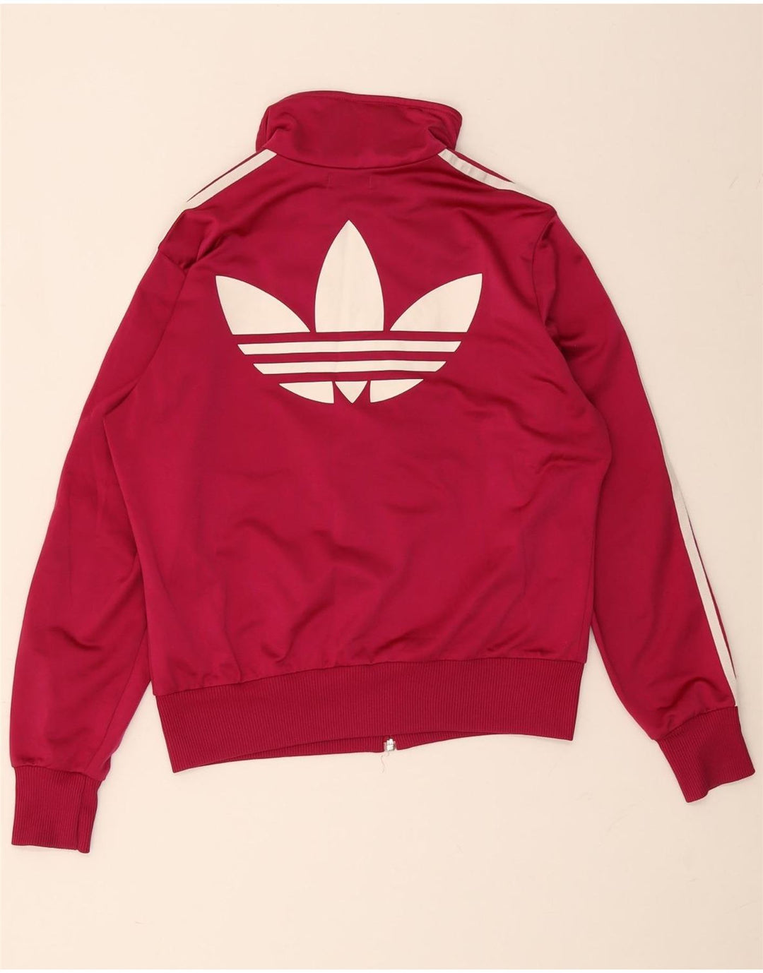 Γυναικεία αθλητική φόρμα γραφικών Adidas Top Jacket EU 42 Medium Pink Polyester