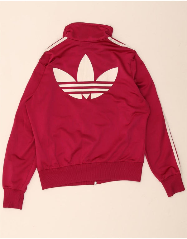 Γυναικεία αθλητική φόρμα γραφικών Adidas Top Jacket EU 42 Medium Pink Polyester
