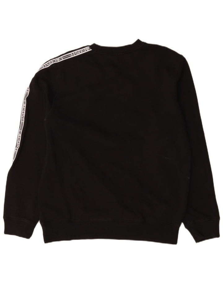 Ανδρικό γραφικό φούτερ Lacoste Jumper Size 5 Μεγάλο μαύρο χρώμα