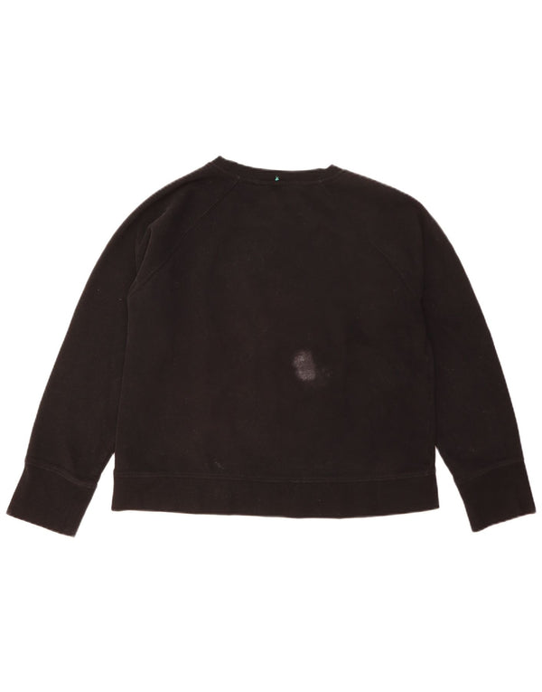 Γυναικείο Φούτερ Dkny Graphic Jumper UK 18 XL Μαύρο βαμβακερό