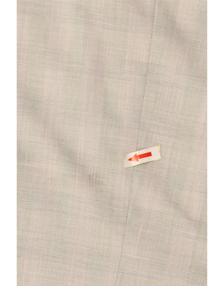 ZARA Γυναικείο μπουφάν μπλέιζερ με 1 κουμπιά EU 40 μεσαίου γκρι από πολυεστέρας