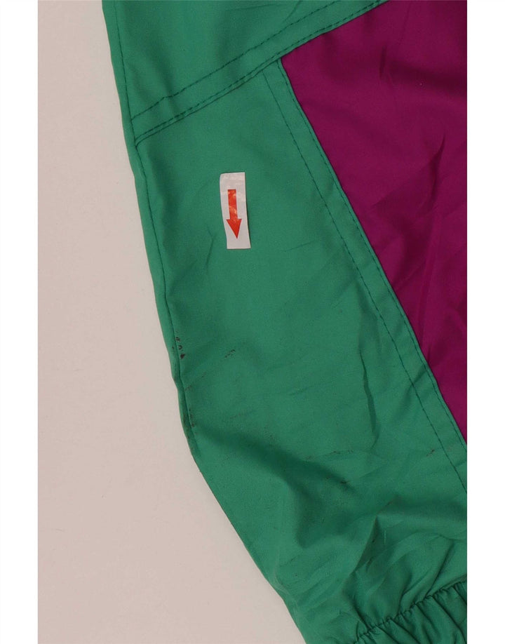 Vintage γυναικεία ολόσωμη φόρμα σκι EU 38 Medium W28 L30 Πολύχρωμο Colourblock