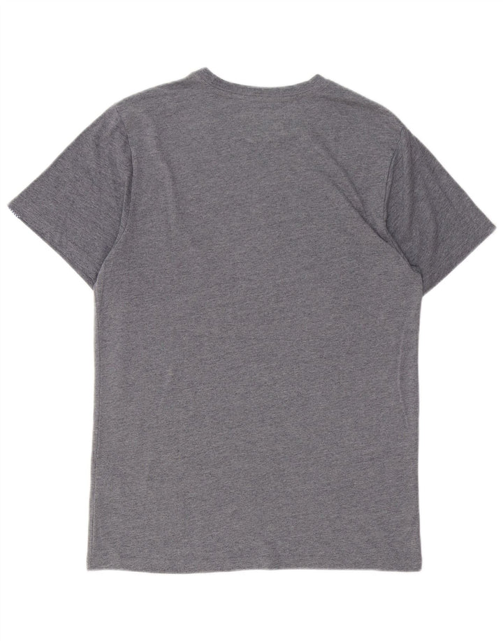 Ανδρικό γραφικό T-Shirt Vans Τοπ μεσαίου γκρι βαμβακερό