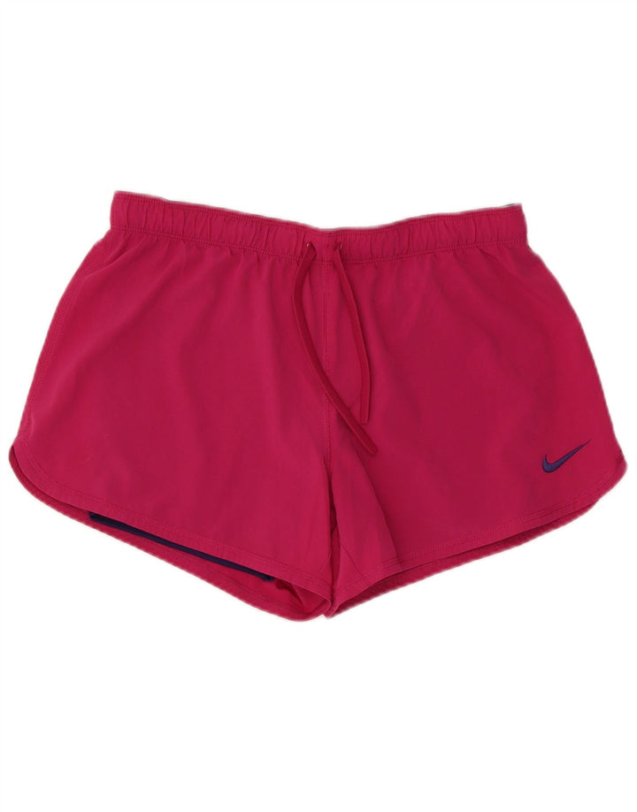 Γυναικείο αθλητικό σορτς NIKE Dri Fit UK 14 Μεσαίο ροζ πολυεστέρα