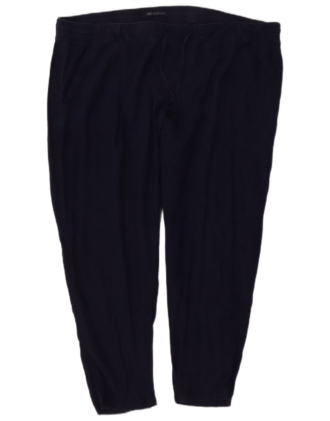 Marks & Spencer Γυναικείο Slim παντελόνι Chino W46 L26 Navy Blue