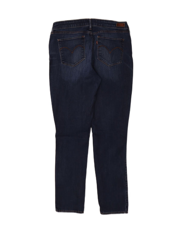 Levi's Womens Bold Curve Modern Rise Skinny Jeans W32 L32 Navy Blue Cotton