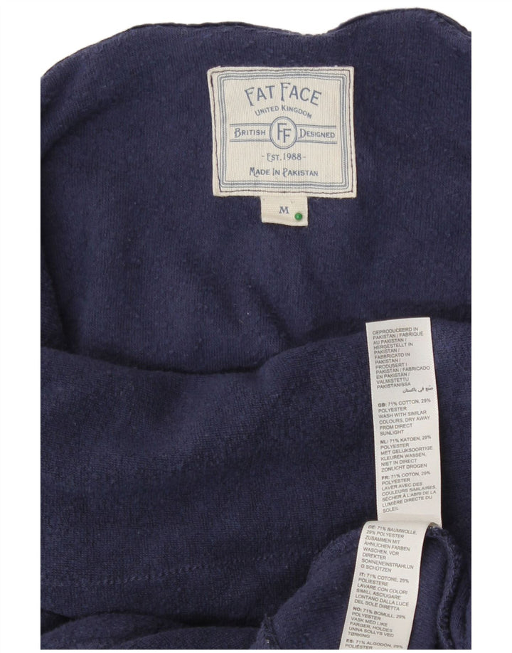 Fat Face Γυναικεία φούτερ Relaxed Fit Jumper UK 14 Medium Navy Blue