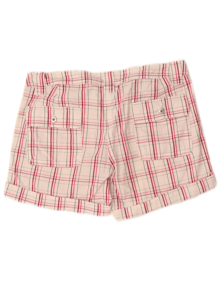 Champion Γυναικείο σορτς Chino Small W27 White Check Βαμβακερό