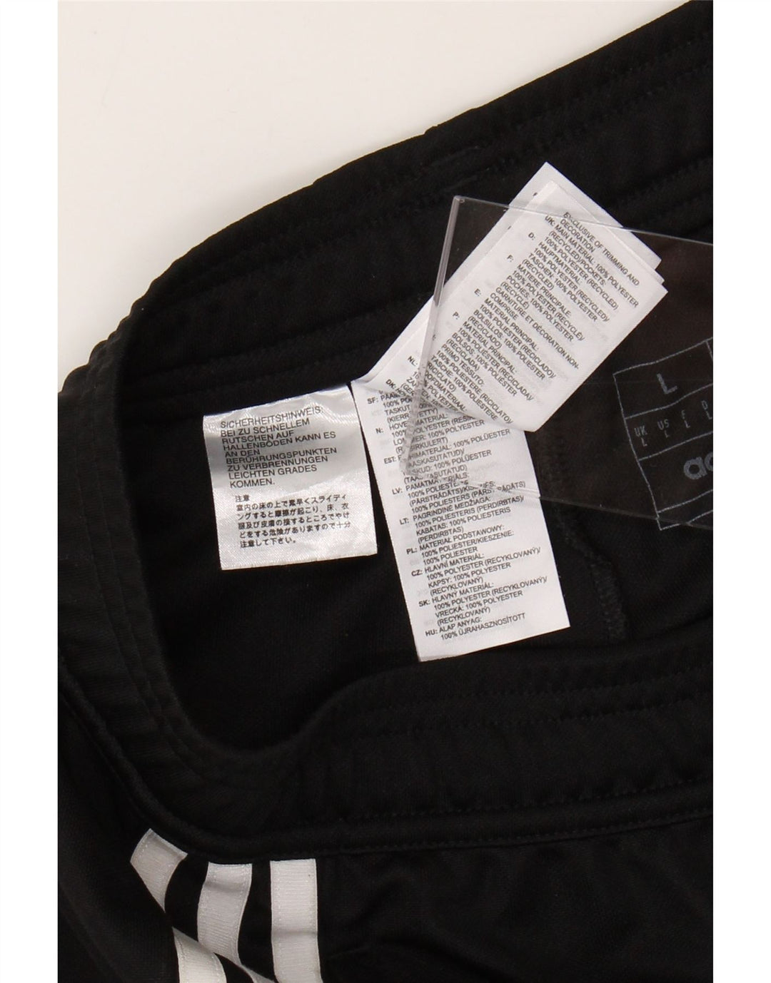 Ανδρική αθλητική φόρμα Adidas Aeroready Παντελόνι μεγάλο μαύρο πολυεστέρα