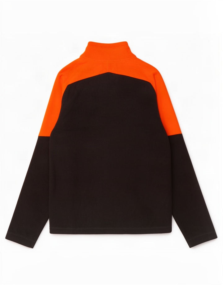 Helly Hansen Boys Fleece Jacket 11-12 Years Black Colourblock Polyester