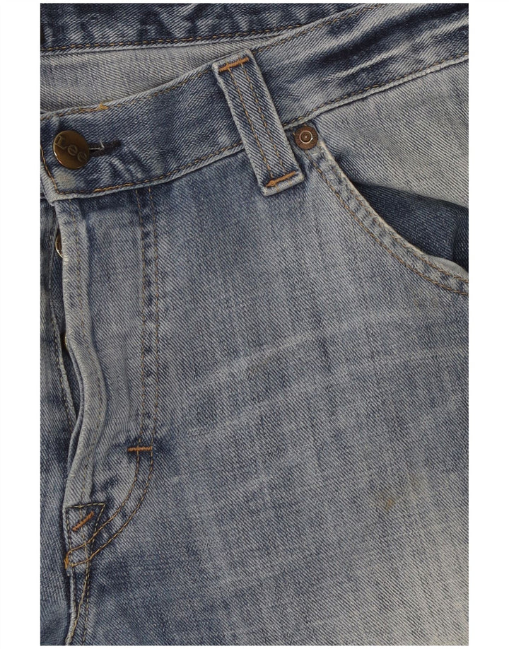 Lee Ανδρικό τζιν μποτάκι με μποτάκι W34 L34 Μπλε βαμβακερό