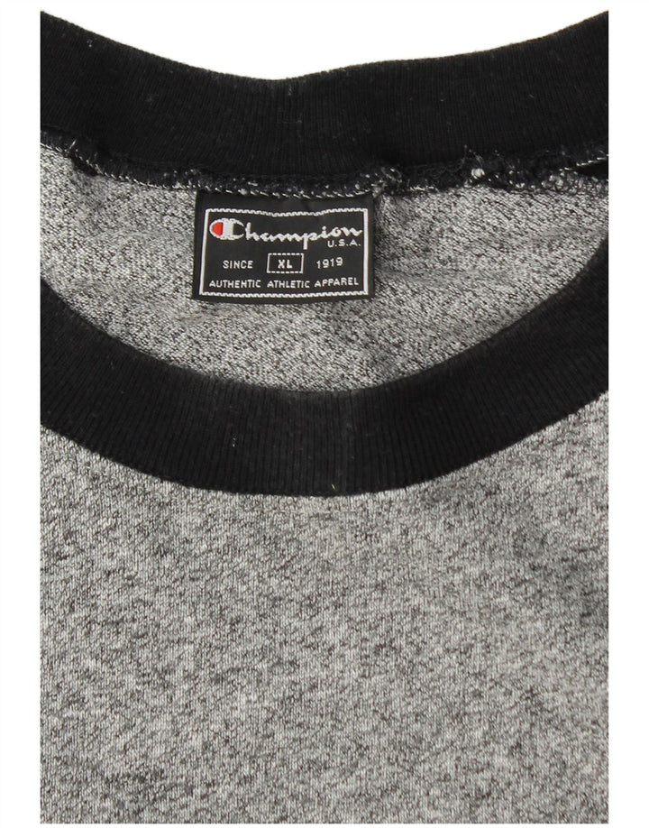 Ανδρικό T-Shirt Champion Top XL Grey Colourblock