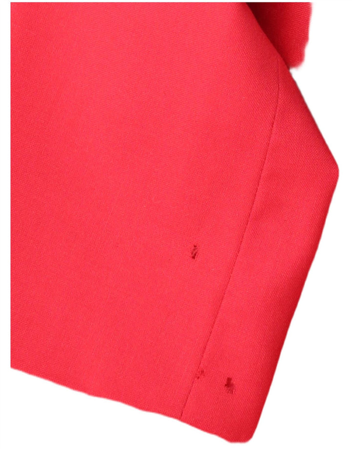 Oliver Γυναικείο Μπουφάν Blazer με 2 Κουμπιά IT 44 Μεσαίο Ροζ Βισκόζη