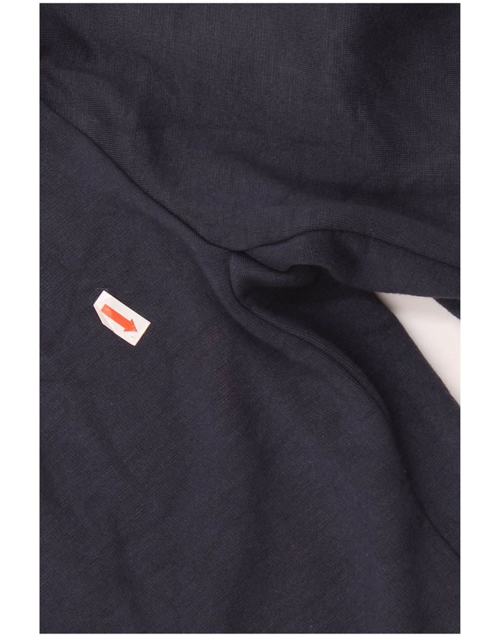 Superdry Γυναικείο Μπουφάν 1 Κουμπί Blazer UK 14 Medium Navy Blue βαμβακερό