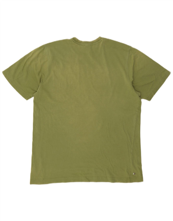 Ανδρικό T-Shirt Reebok Top Μεσαίο πράσινο βαμβακερό