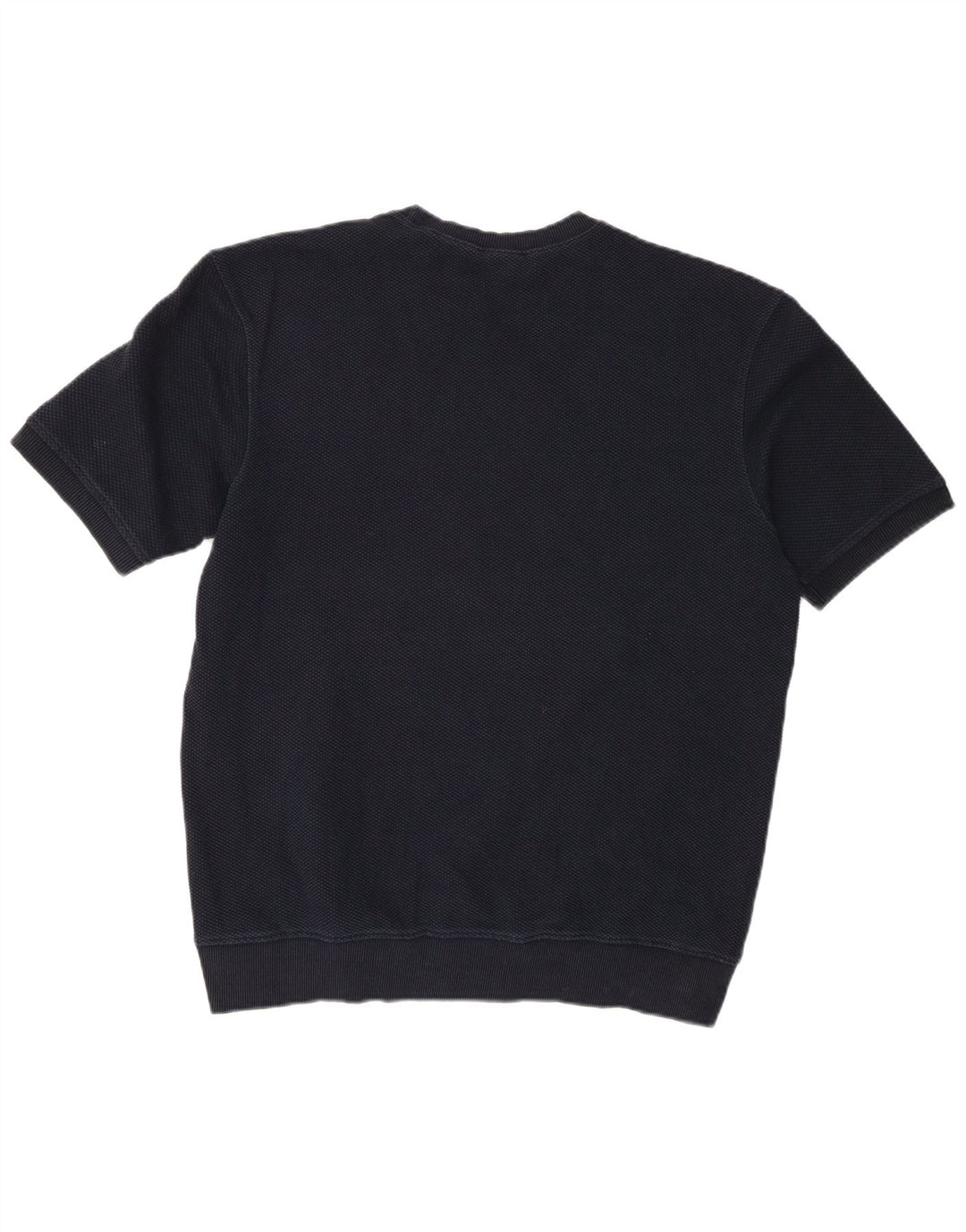 Zara Ανδρικό T-Shirt Top Large Navy Blue από βαμβάκι