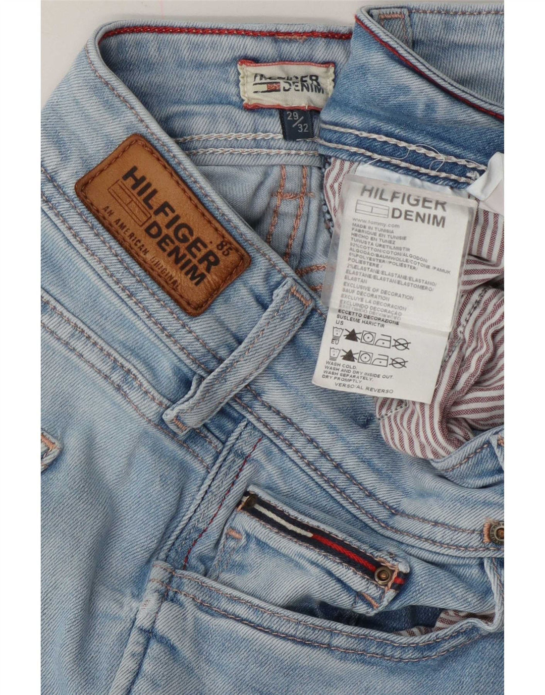 Tommy Hilfiger Γυναικείο Bootcut Jeans W29 L32 Μπλε βαμβακερό