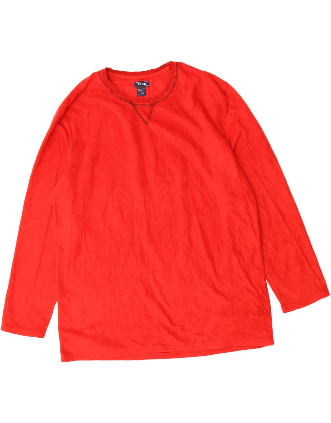 IZOD Mens Fleece Jumper XL Red Cotton Vintage Izod and Second-Hand Izod from Messina Hembry 