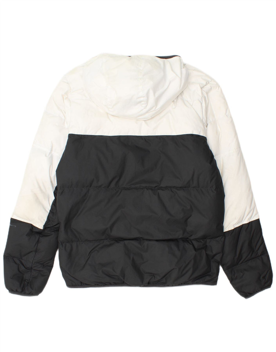 Ανδρικό μπουφάν Nike με κουκούλα UK 36 Small Black Colorblock Πολυεστέρας