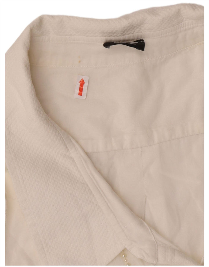 Dolce & Gabbana Γυναικεία Αμάνικη Μπλούζα Top IT 44 Medium White Designer