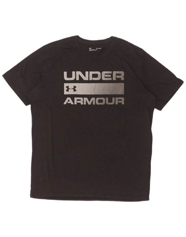 Under Armour Ανδρικό γραφικό T-Shirt Top XL Μαύρο