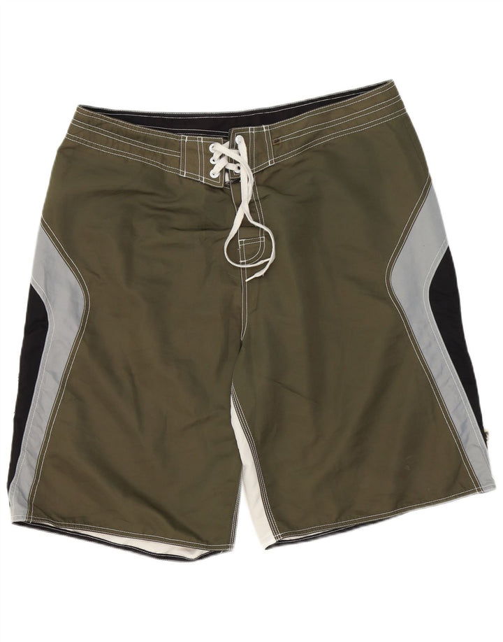 Ανδρικό σορτς κολύμβησης Rip Curl XL χακί από πολυεστέρα