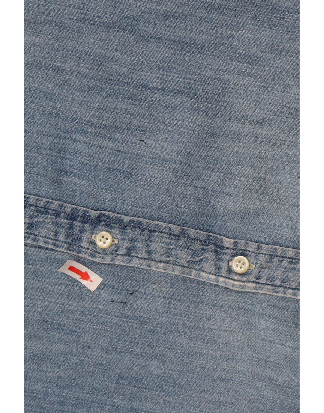 Ανδρικό τζιν πουκάμισο Ralph Lauren με λεπτή εφαρμογή XL μπλε βαμβακερό