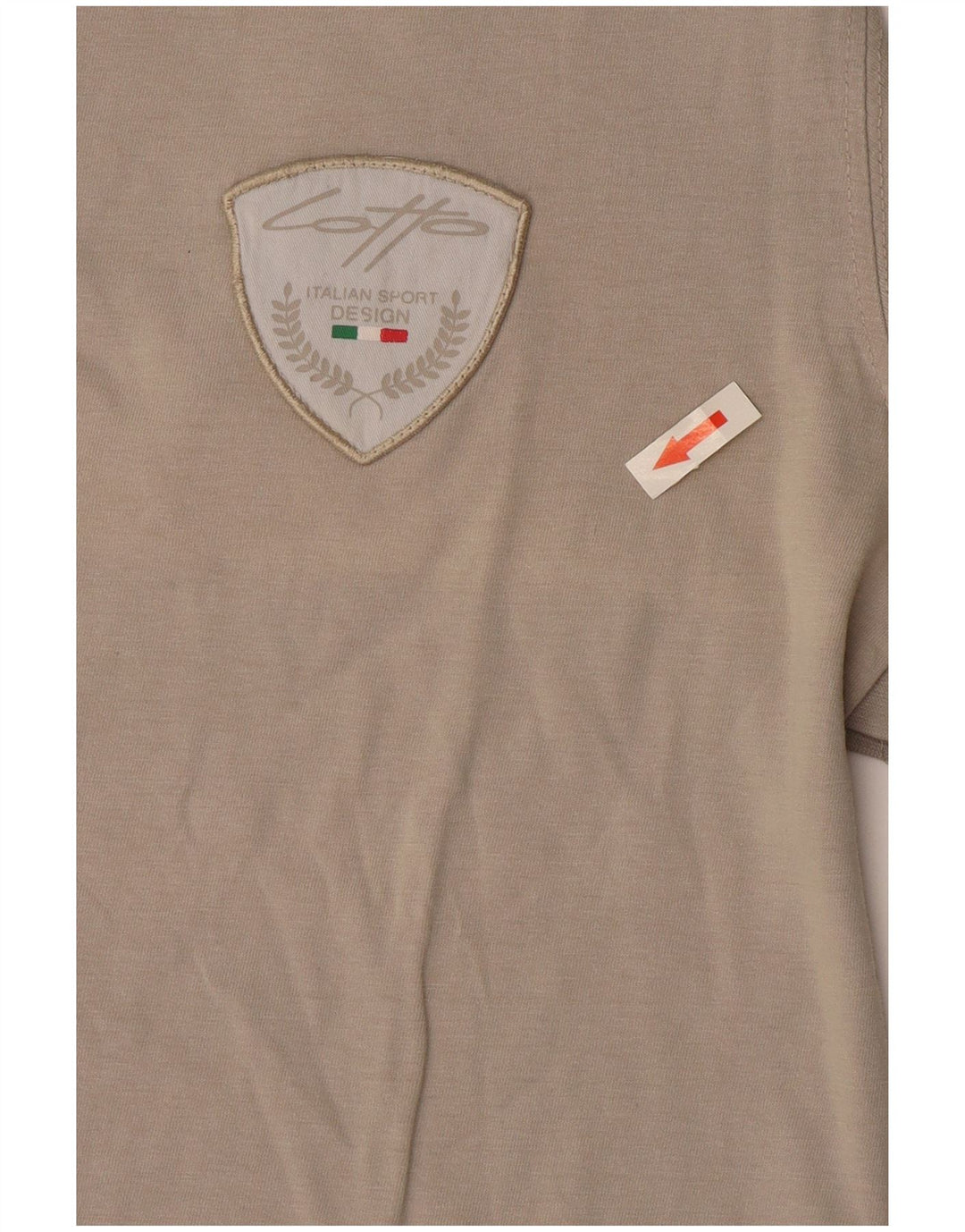 Lotto Ανδρικό T-Shirt Top μεγάλο γκρι βαμβακερό