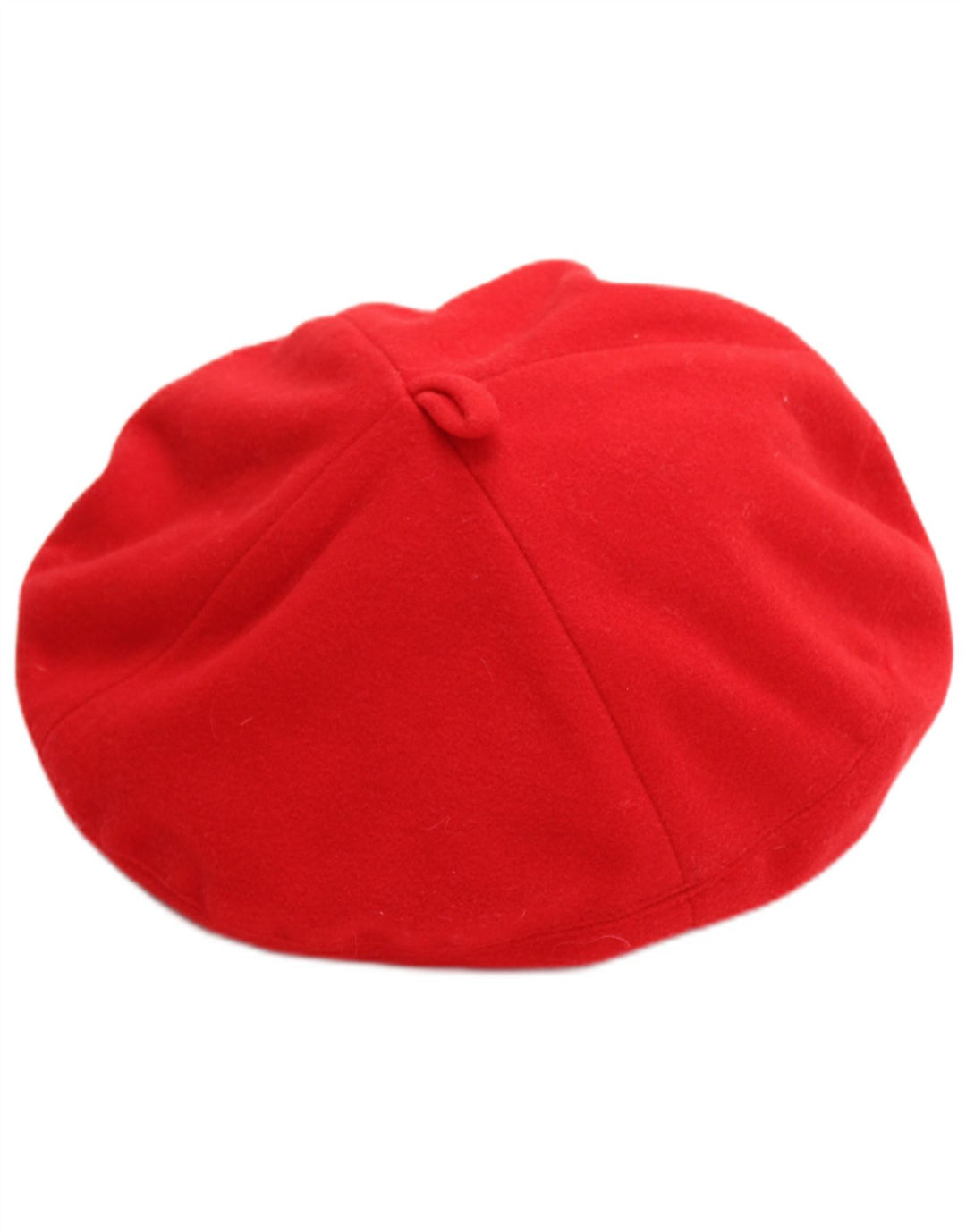 Vintage Girls Fleece Beret Καπέλο 6-7 ετών Κόκκινο Πολυεστέρας