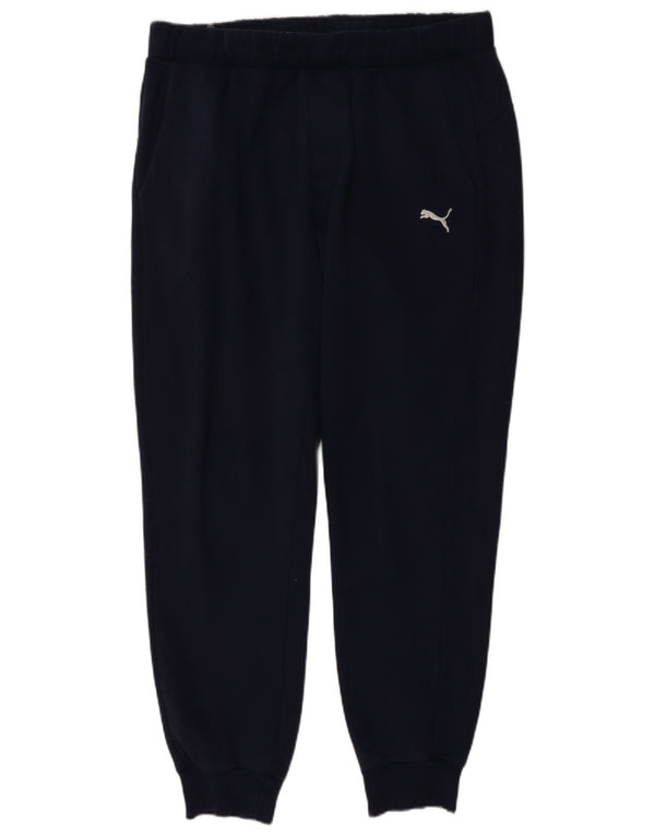Ανδρική φόρμα Puma Παντελόνι Joggers Μεγάλο Navy Blue από βαμβάκι