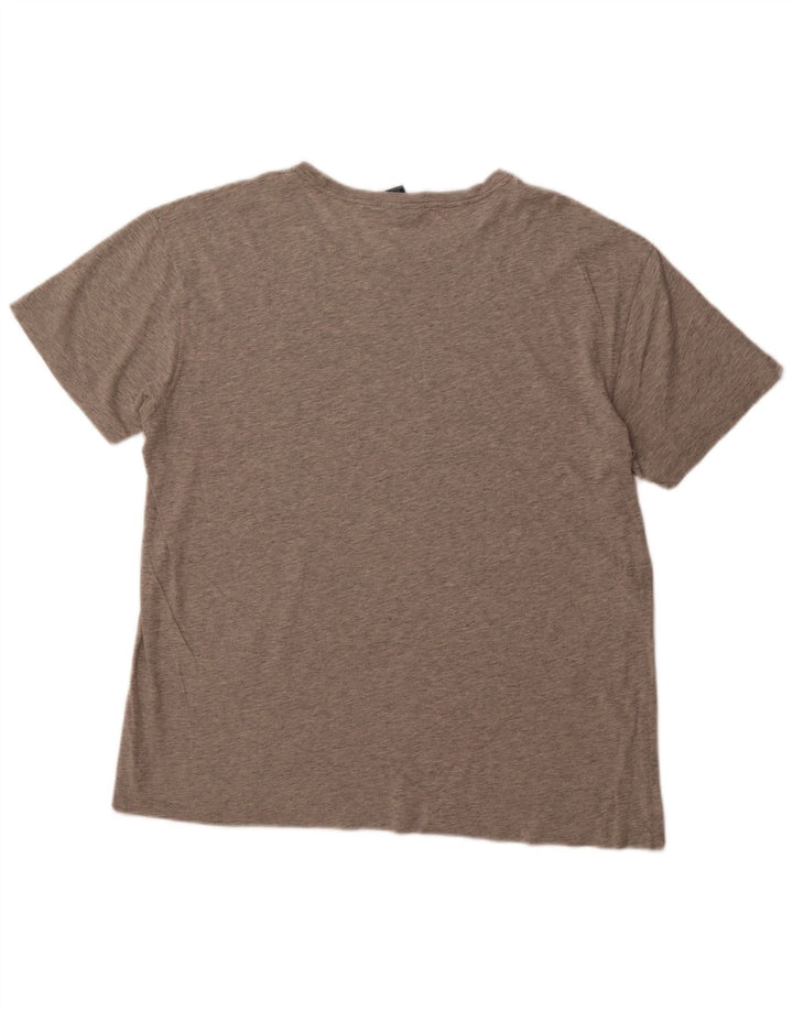 Ανδρικό T-Shirt POLO RALPH LAUREN Τοπ μεσαίο γκρι βαμβακερό