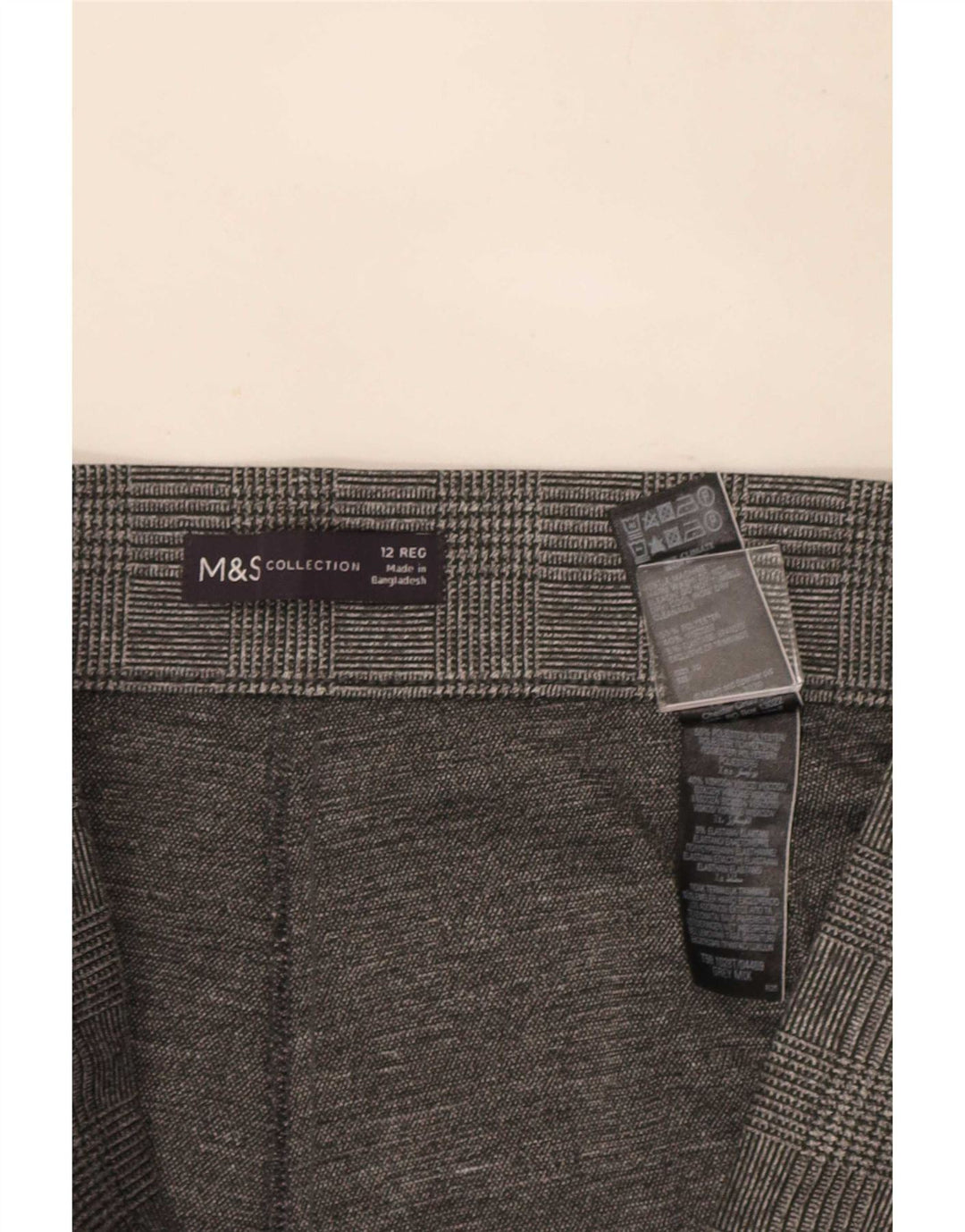Γυναικεία Casual Παντελόνια Marks & Spencer UK 12 Medium W30 L27 Grey