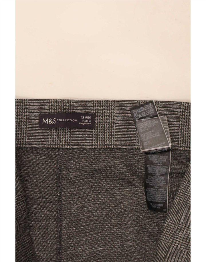 Γυναικεία Casual Παντελόνια Marks & Spencer UK 12 Medium W30 L27 Grey
